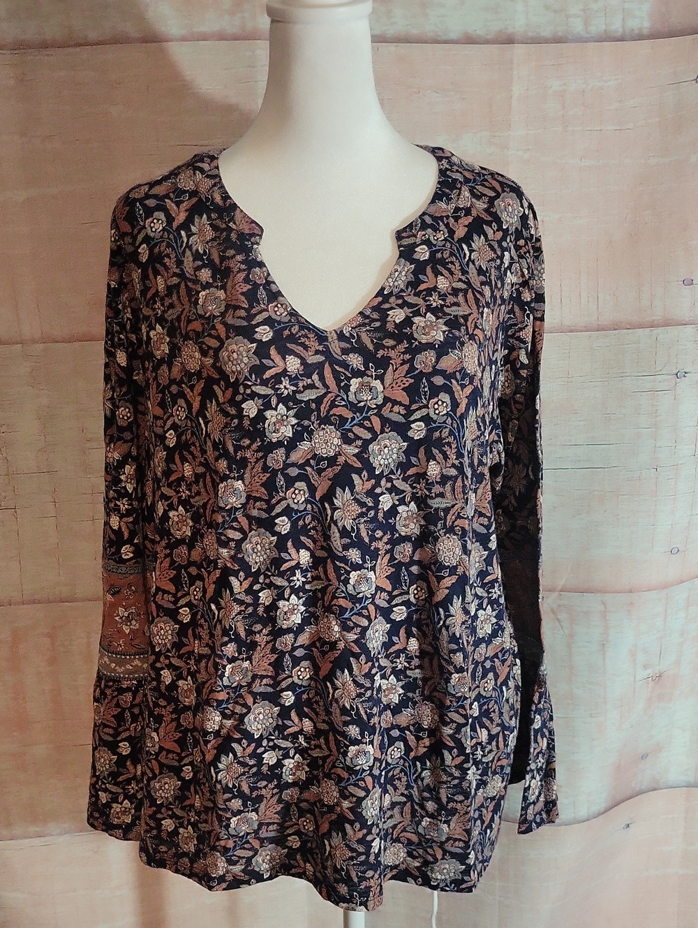 Lucky Brand Floral Blouse